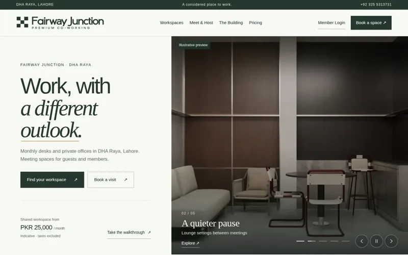 Fairway Junction website screenshot